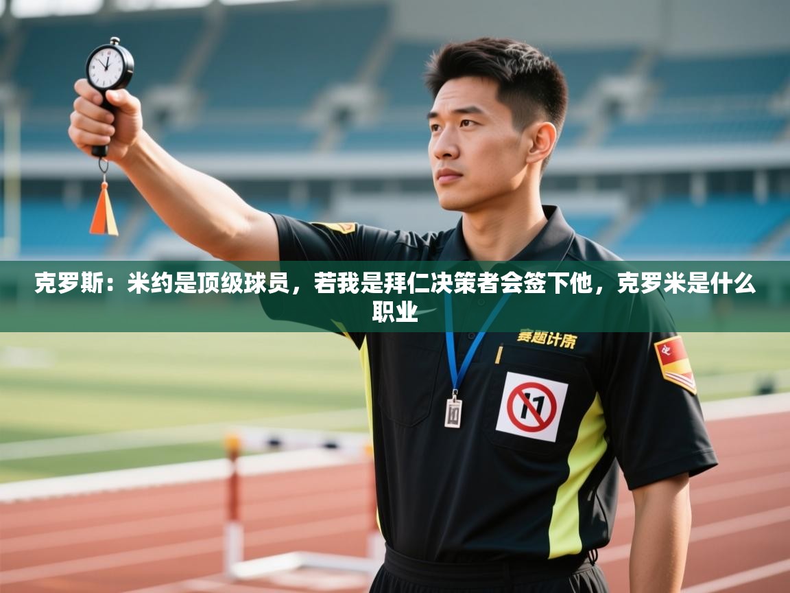 问鼎体育官网点此进入-克罗斯:米约是顶级球员,若我是拜仁决策者会签下他,克罗米是什么职业 第2张