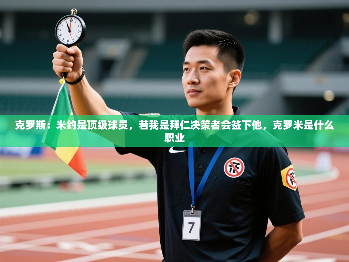 问鼎体育官网点此进入-克罗斯:米约是顶级球员,若我是拜仁决策者会签下他,克罗米是什么职业 第1张